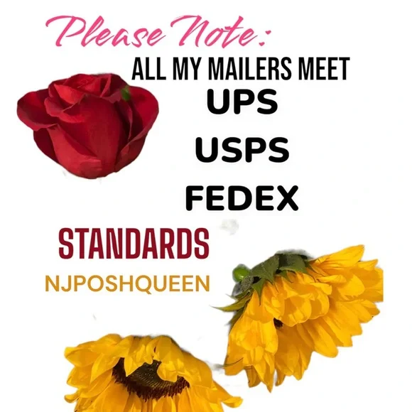 Boho Rainbow 🌈 Gusseted Poly Mailers 14.5x19x4 Pack of 10 Expandable Bottom - Picture 4 of 4